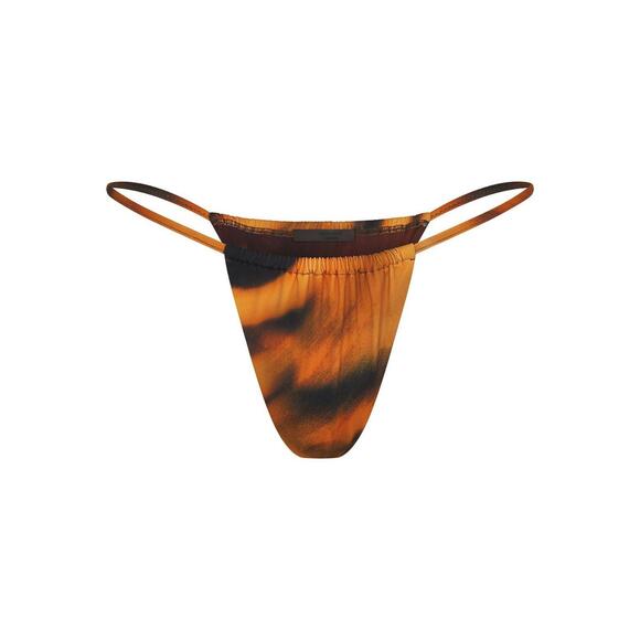 SKIMS ROBERTO CAVALLI TRIANGLE BIKINI TOP and STRING BIKINI BOTTOM in SET - Picture 2 of 9